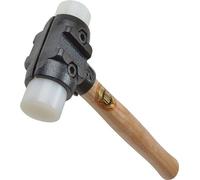 THOR marteau avec inserts super plastique, démontable, rond (Ø) 38 mm, 960 g, avec manche bois