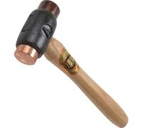 Thor Marteau double face en cuivre 208, cuir brut, taille A, (brun, noir)