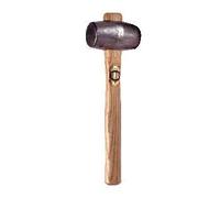 THOR Marteau en plomb rond Ø x l 48 x 109 mm, 2800 g, avec manche en bois