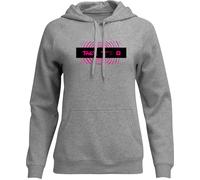 Thor Mind Control, sweat à capuche femme XL Gris/Fuchsia/Noir Gris/Fuchsia/Noir