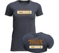 Thor Mind Control, t-shirt femmes L Bleu Foncé/Marron/Beige Bleu Foncé/Marron/Beige