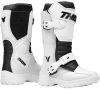 Thor Mini Blitz Xr Bottes de motocross jeunesse, Blanc, Taille 11