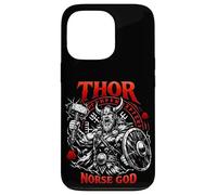 Thor Mythologie du Dieu Nordique Viking Guerrier Coque pour iPhone 13 Pro