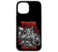 Thor Mythologie du Dieu Nordique Viking Guerrier Coque pour iPhone 15