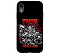 Thor Mythologie du Dieu Nordique Viking Guerrier Coque pour iPhone XR