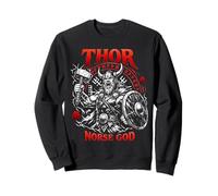 Thor Mythologie du Dieu Nordique Viking Guerrier Sweatshirt