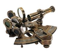 Thor Nautique Bronze Sextant Rustique Vintage Décoration d'intérieur Cadeaux