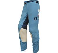 Thor Prime Blaze Pantalon de motocross pour dames, blanc-bleu, taille 1 2 pour femmes