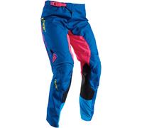 Thor Pulse Facet, pantalon en textile pour femmes 5/6 Noir/Fuchsia Noir/Fuchsia