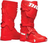 Thor Radial MX, bottes 8 US Rouge/Rouge Rouge/Rouge