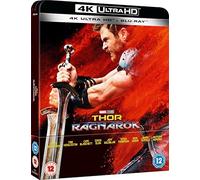Thor Ragnarok Steelbook (thor 3 steelbook) 4K Ultra HD Including 2D Blu-ray UK Exclusive Limited Edition Steelbook Blu-ray Region Free