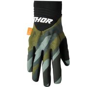Thor Rebound D3O Gants de motocross, Camouflage, Taille S