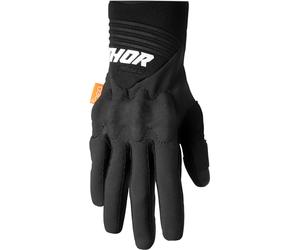 Thor Rebound D3O Gants de motocross, Noir/Blanc, Taille S