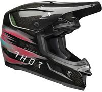 Thor Reflex Theory MIPS Carbon Casque de motocross, Multicolores, Taille S (55/56)