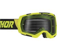 Thor Regiment Lunettes de motocross, noir-jaune pour homme