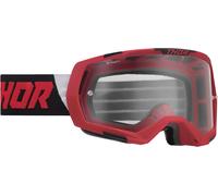 Thor Regiment Lunettes de motocross, noir-rouge pour homme