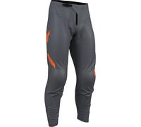 Thor Ridemode Menace, pantalon textile pour jeunes 22 Gris/Orange Gris/Orange