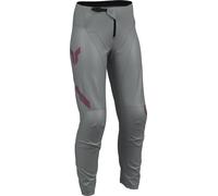 Thor Ridemode Menace Pantalons de motocross pour femmes, gris, Taille 1/2