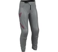 Thor Ridemode Menace Pantalons de motocross pour femmes, gris, Taille 7/8