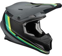 Thor Sector Runner MIPS Casque de motocross, Gris/vert, Taille S (55/56)