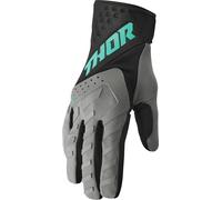 Thor Spectrum, gants enfants XXS Gris/Noir/Vert Menthe Gris/Noir/Vert Menthe