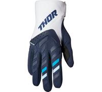 Thor Spectrum, gants femmes M Bleu Foncé/Blanc/Bleu Bleu Foncé/Blanc/Bleu