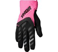 Thor Spectrum, gants femmes M Fuchsia Néon/Noir/Gris Fuchsia Néon/Noir/Gris