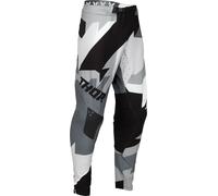 Thor Sportmode Brave, pantalon en textile 31 Noir/Gris/Gris Clair/Blanc Noir/Gris/Gris Clair/Blanc