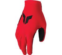 Thor Sportmode Iconic Gants de motocross, Rouge/Noir, Taille 2XL