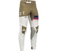 Thor Sportmode League Pantalons de motocross, Blanc/bronze, Taille 36