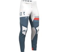 Thor Sportmode League Pantalons de motocross, bleu/blanc, Taille 34