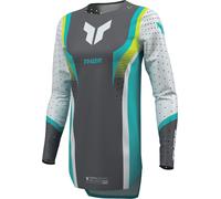 Thor Sportmode Velocity Maillot de motocross femme, gris, Taille L