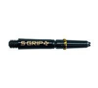 Thor-Sports Thor-Sports Lot de 6 tiges de rotation à 360 degrés avec filetage S-Grip 2BA (short, noir/or)