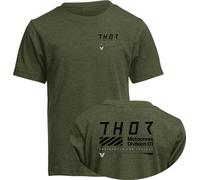 Thor Stamp, t-shirt jeune S Vert Foncé/Noir/Gris Clair Vert Foncé/Noir/Gris Clair