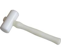 THOR Super marteau plastique, rond Ø x l 50 x 115 mm, 325 g, avec manche plastique