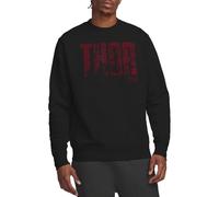 Thor Sweat-Shirt Unisexe Thor Texte Marvel, Noir, M