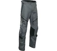 Thor Terrain Over The Boot S25, pantalon textile imperméable 36 Gris Foncé Gris Foncé