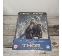 Thor: The Dark World 4k STEELBOOK [4k + Blu-Ray] - ZAVVI - NEUF