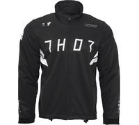 Thor Warm Up Veste de motocross, noir-blanc, taille 2XL pour homme