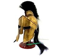 ThorinSTRUMENTS (avec appareil) Casque de film King Spartan 300 doublure en cuir Reconstitution LARP Jeu de rôle sur pied