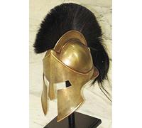 Thorinstruments (avec Appareil) médiéval Spartan Casque King Leonidas 300 Movie Casque Réplique - Jeu de rôle Barre