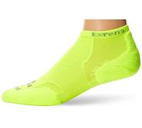 Thorlos Chaussettes de Course Basses rembourrées Experia, Jaune électrique (1 Paire), L Mixte