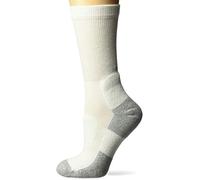 Thorlos Lwxw Thin Cushion Walking Crew Socks Chaussettes, Blanc/Platine, M Femme