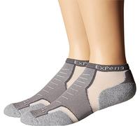 Thorlos Experia No Show Chaussettes Gris FR : S (Taille Fabricant : S)