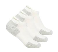 Thorlos J Max Cushion Rolltop Chaussettes de Course, Blanc (3 Paires), M (Lot de 3) Hommes
