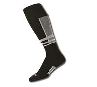 Thorlos S1tou Chaussettes de Ski Ultra Fines sur Le Mollet, Blanc poudré, L Mixte
