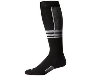 Thorlos S1tou Ultra Thin Ski Liner Over The Calf Socks Chaussettes, Blanc poudré, L Mixte