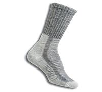 Thorlos Thick Padded Hiking Crew Socks Chaussette, Cloudburst Grey, Large Weit Femme