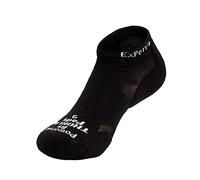 THORLO Experia No Show Chaussettes Mixte Adulte, Noir/Noir, FR : M (Taille Fabricant : M)