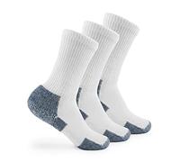 Thorlos Xj Chaussettes de Course, Blanc/Bleu Marine (Lot de 3 Paires), Homme